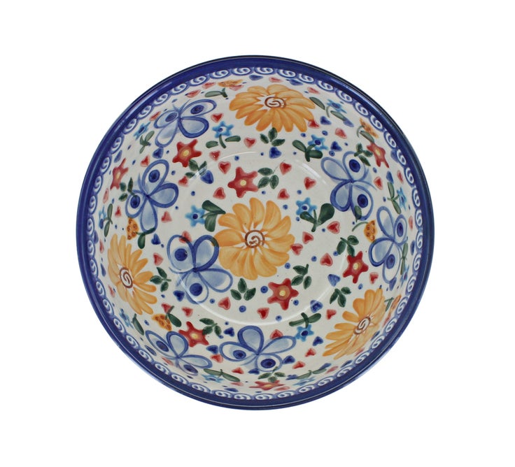 Detail image of Vena Butterfly Dining Plates & Bowls — Polish Pottery