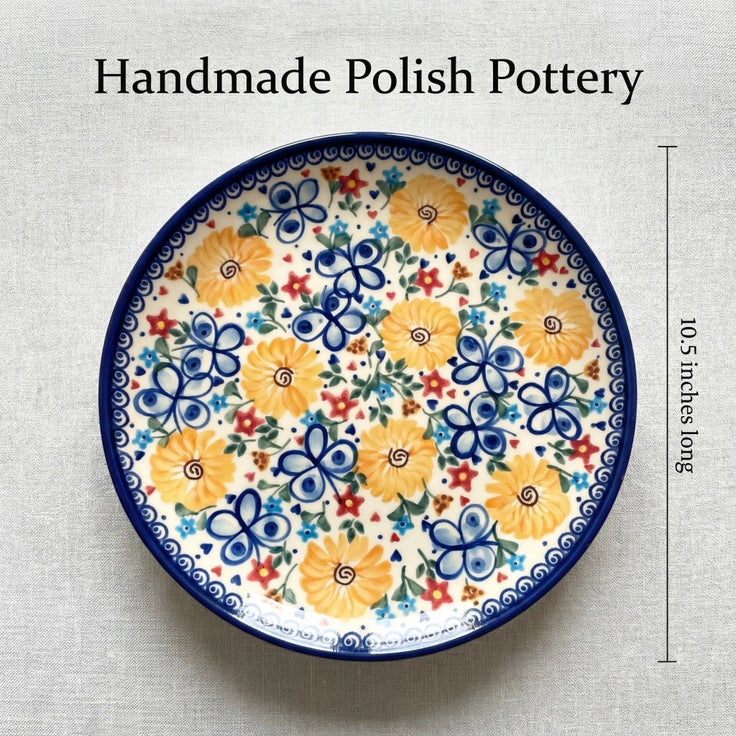 Detail image of Vena Butterfly Countertop Accessories — Polish Pottery