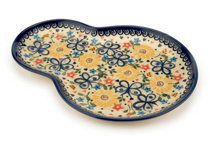Vena Butterfly Dining Plates & Bowls — Polish Pottery