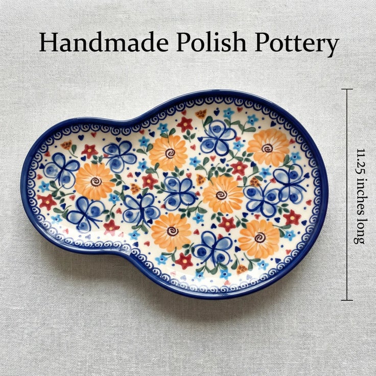 Detail image of Vena Butterfly Dining Plates & Bowls — Polish Pottery