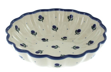 Ceramika Artystyczna Blueberry Small Serving Piece — Polish Pottery