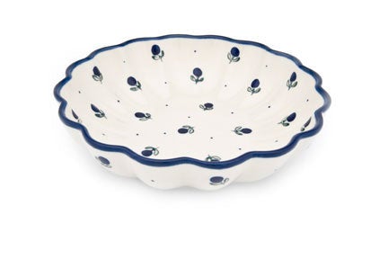 Ceramika Artystyczna Blueberry Small Serving Piece — Polish Pottery