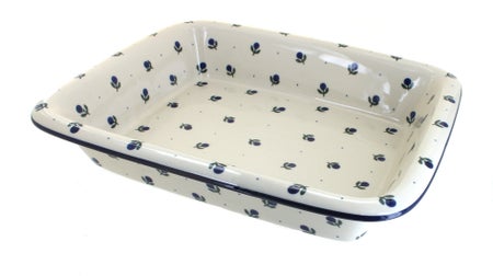 Ceramika Artystyczna Blueberry Large Bakeware — Polish Pottery