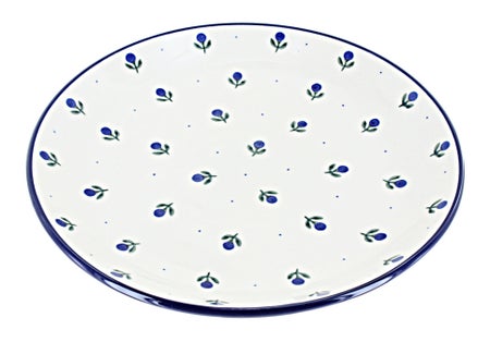 Ceramika Artystyczna Blueberry Dining Plates & Bowls — Polish Pottery