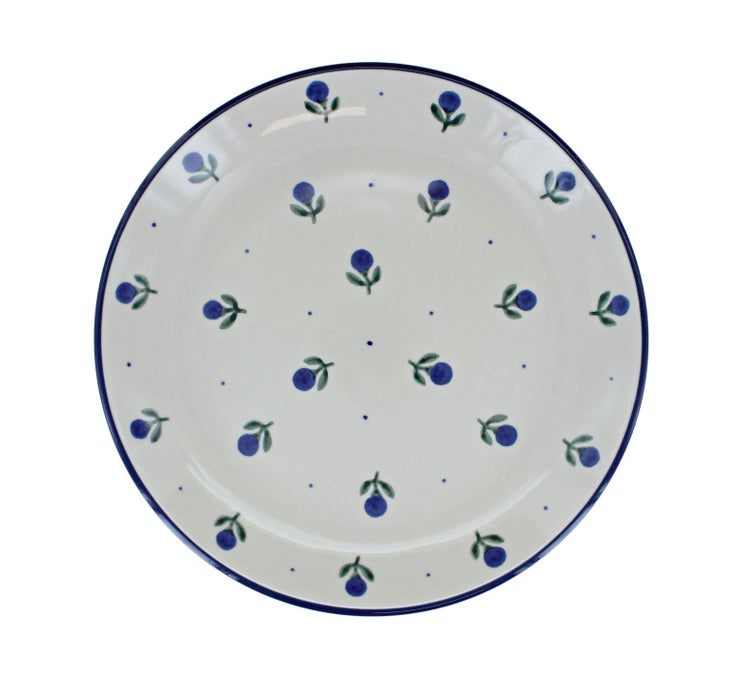 Detail image of Ceramika Artystyczna Blueberry Dining Plates & Bowls — Polish Pottery