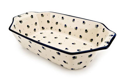 Ceramika Artystyczna Blueberry Medium Bakeware — Polish Pottery