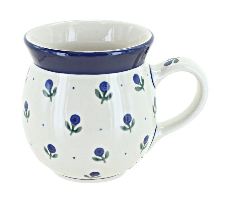 Ceramika Artystyczna Blueberry Mug — Polish Pottery