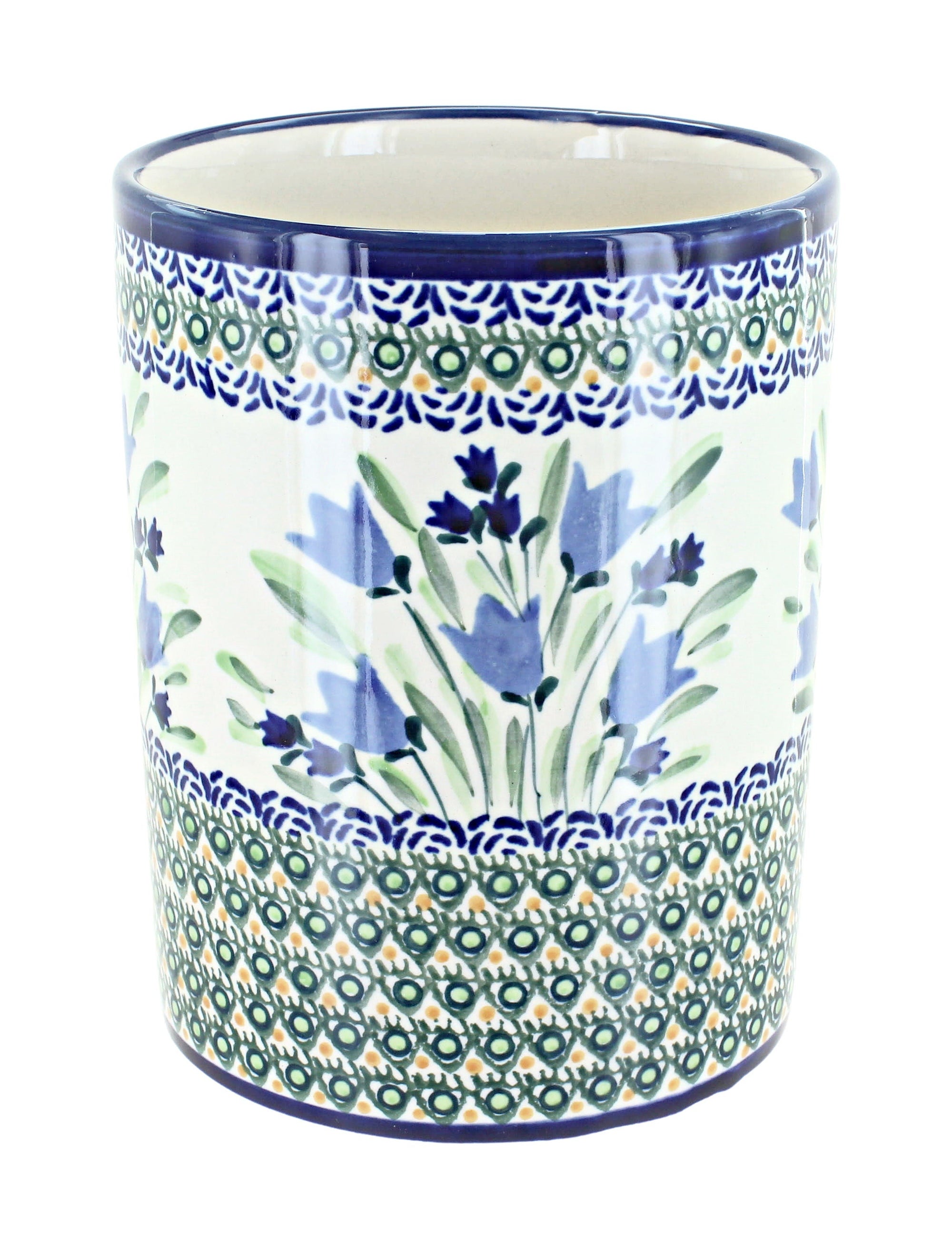 Zaklady Blue Tulip Counter Storage — Polish Pottery
