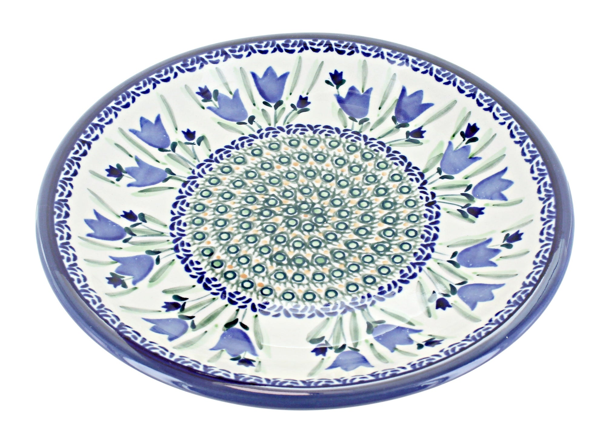 Zaklady Blue Tulip Dining Plates & Bowls — Polish Pottery