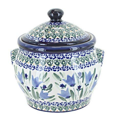 Zaklady Blue Tulip Counter Storage — Polish Pottery