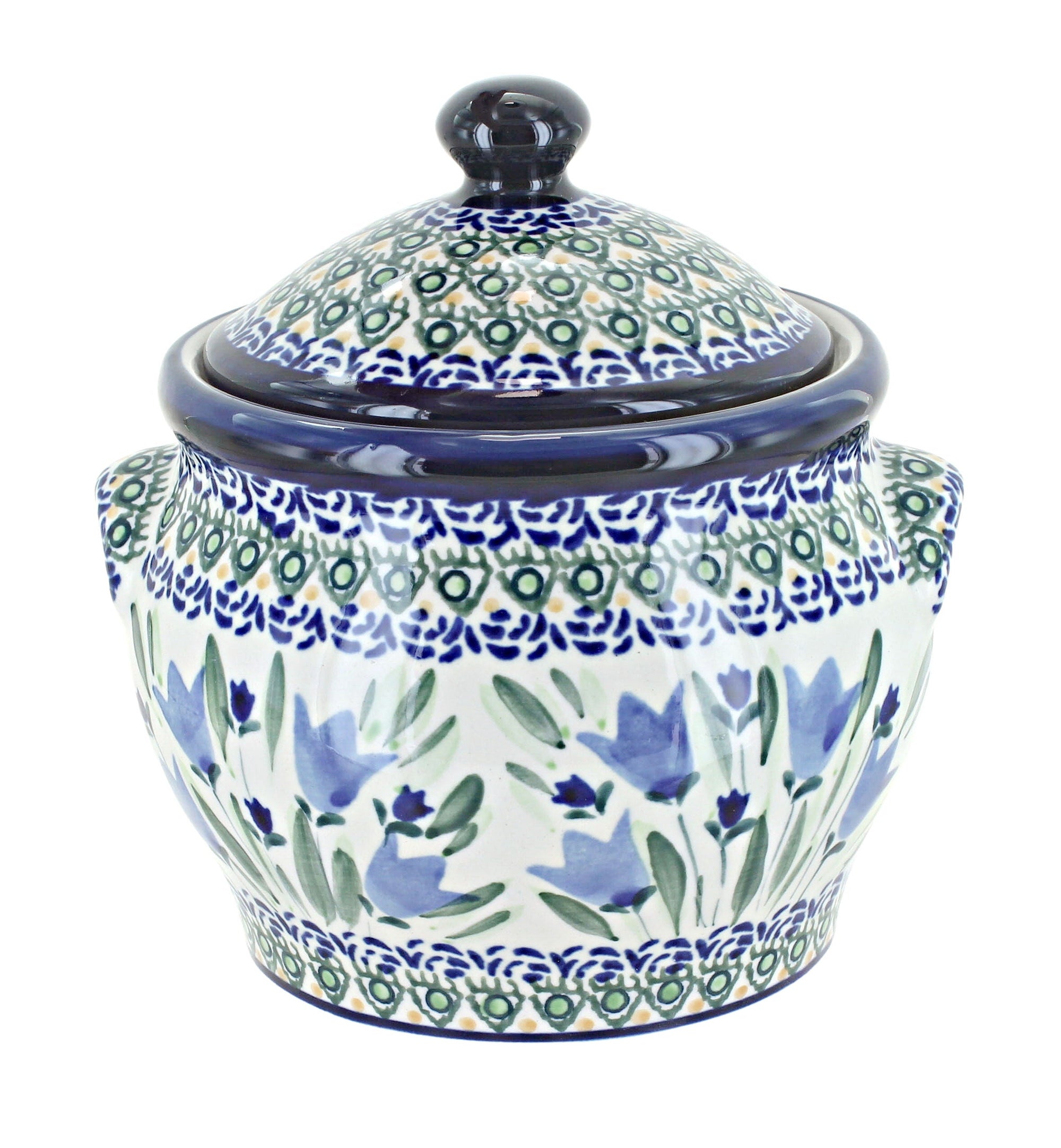 Zaklady Blue Tulip Counter Storage — Polish Pottery