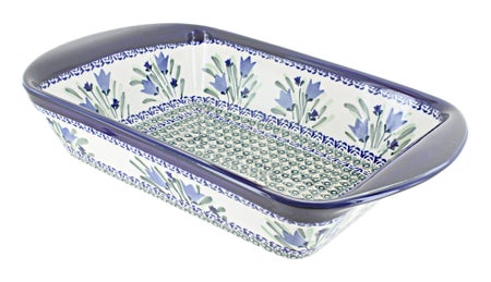 Zaklady Blue Tulip Large Bakeware — Polish Pottery