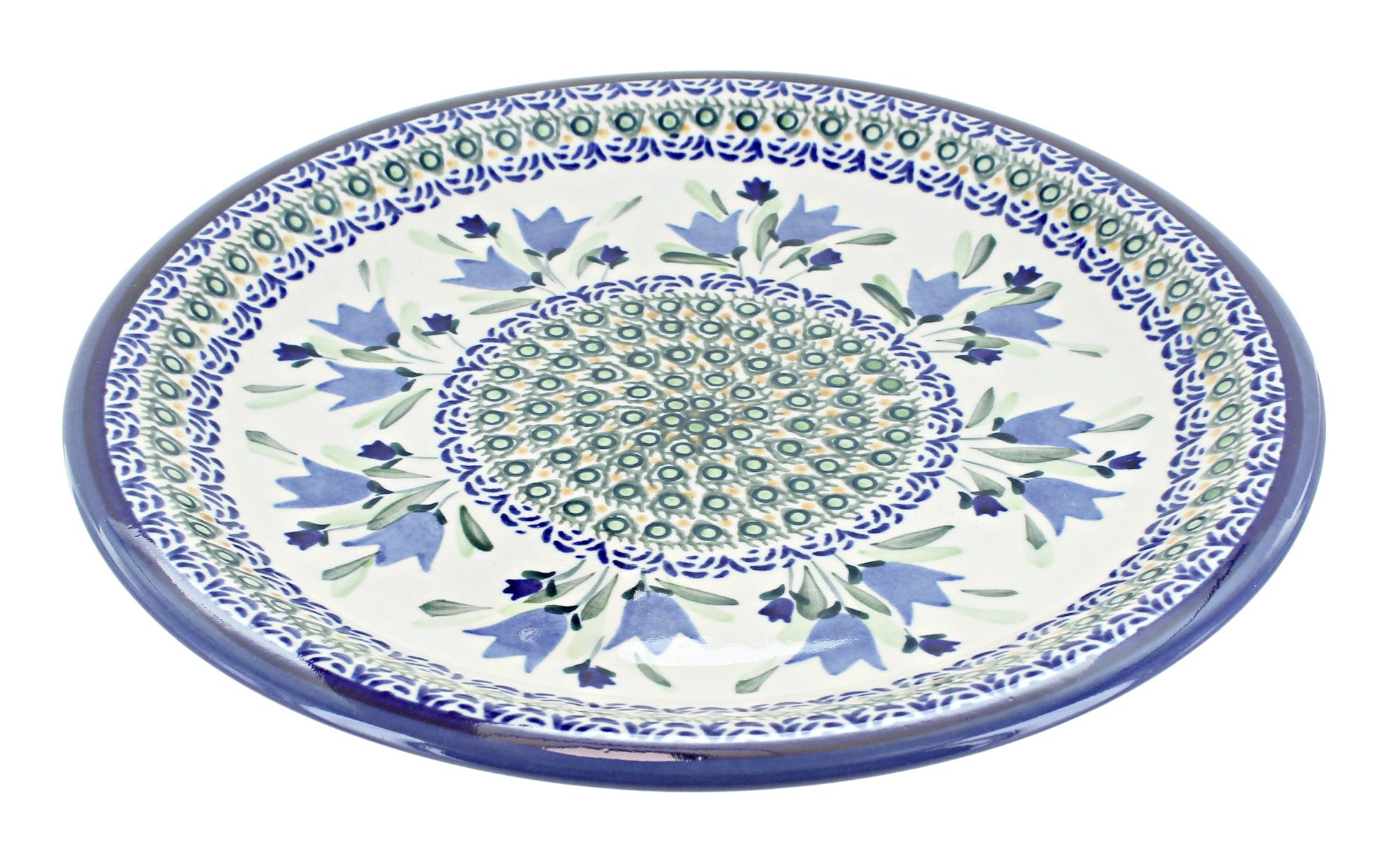 Zaklady Blue Tulip Dining Plates & Bowls — Polish Pottery
