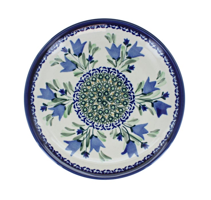Detail image of Zaklady Blue Tulip Dining Plates & Bowls — Polish Pottery