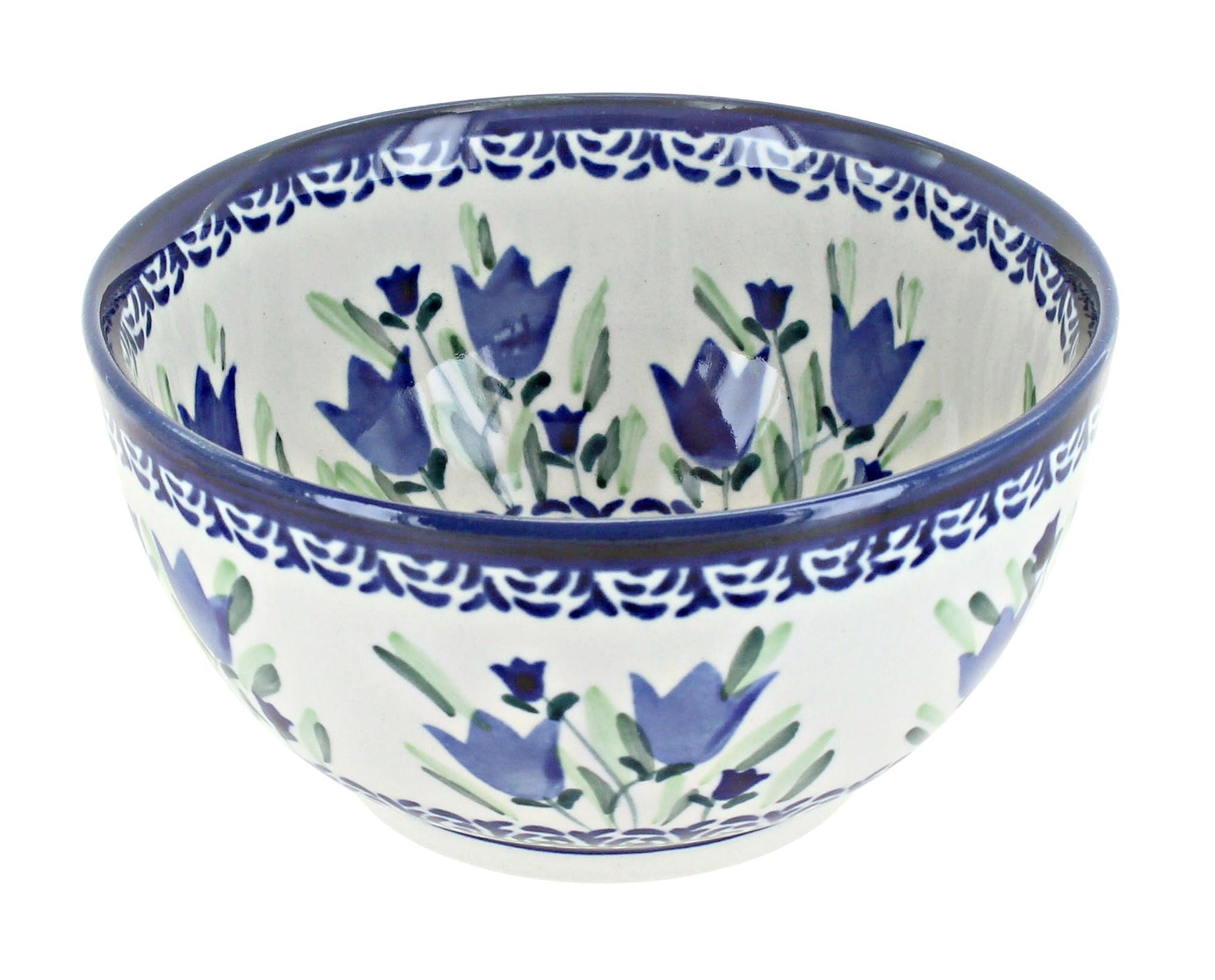 Zaklady Blue Tulip Dining Plates & Bowls — Polish Pottery