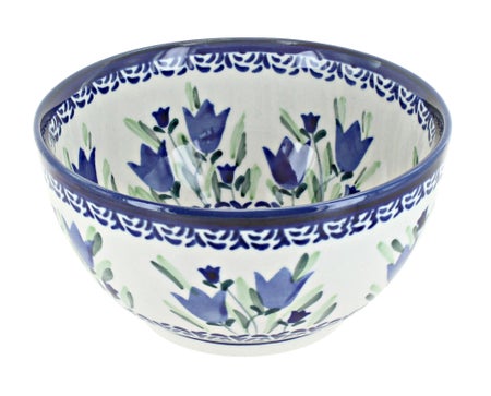 Zaklady Blue Tulip Dining Plates & Bowls — Polish Pottery