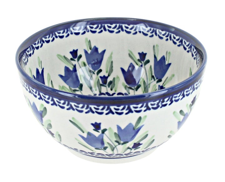 Zaklady Blue Tulip Dining Plates & Bowls — Polish Pottery