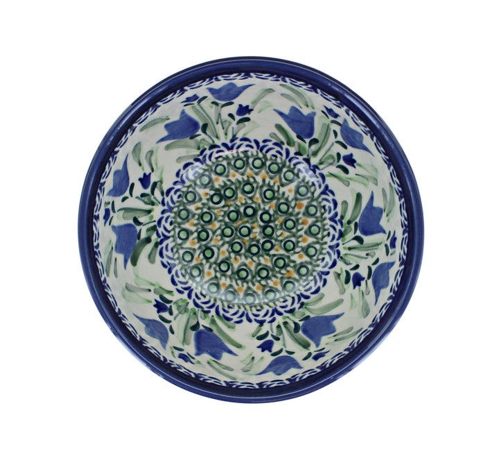 Zaklady Blue Tulip Dining Plates & Bowls — Polish Pottery
