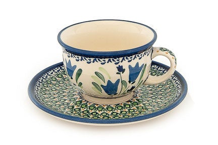 Detail image of Zaklady Blue Tulip Coffee & Tea Accessories — Polish Pottery