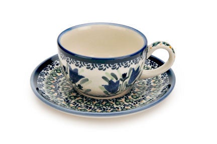 Zaklady Blue Tulip Coffee & Tea Accessories — Polish Pottery