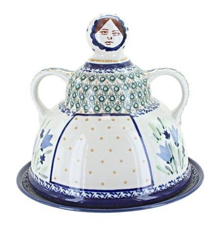 Zaklady Blue Tulip Countertop Accessories — Polish Pottery
