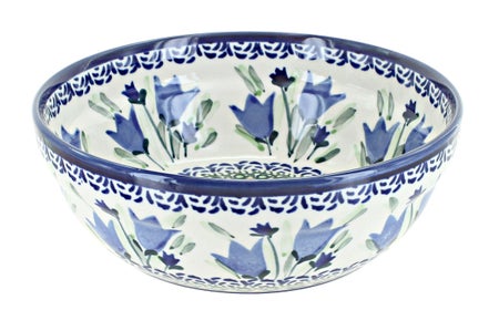 Zaklady Blue Tulip Dining Plates & Bowls — Polish Pottery
