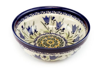 Zaklady Blue Tulip Dining Plates & Bowls — Polish Pottery