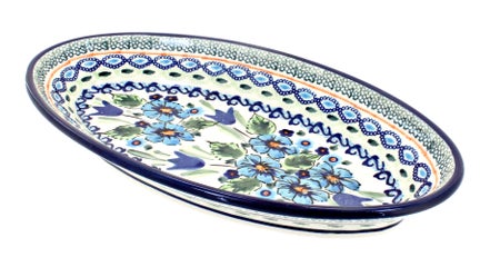 Zaklady Ballina Small Serving Piece — Polish Pottery