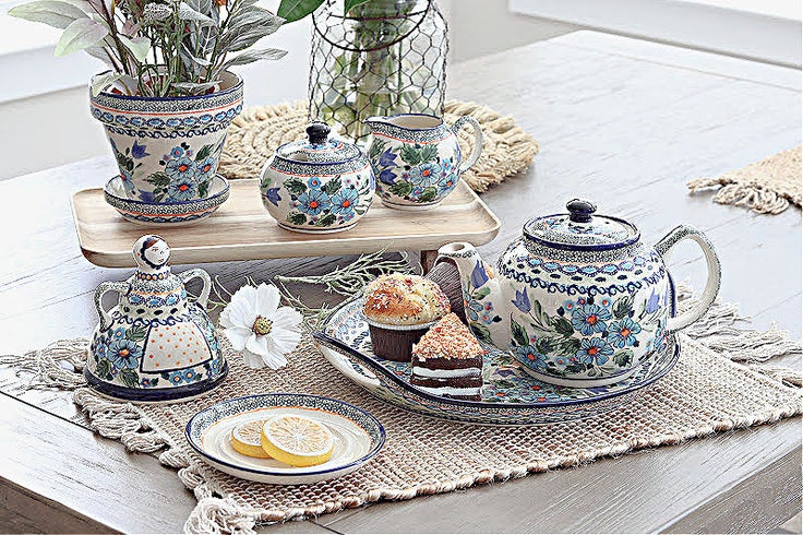 Detail image of Zaklady Ballina Countertop Accessories — Polish Pottery