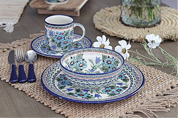 Zaklady Ballina Dining Plates & Bowls — Polish Pottery