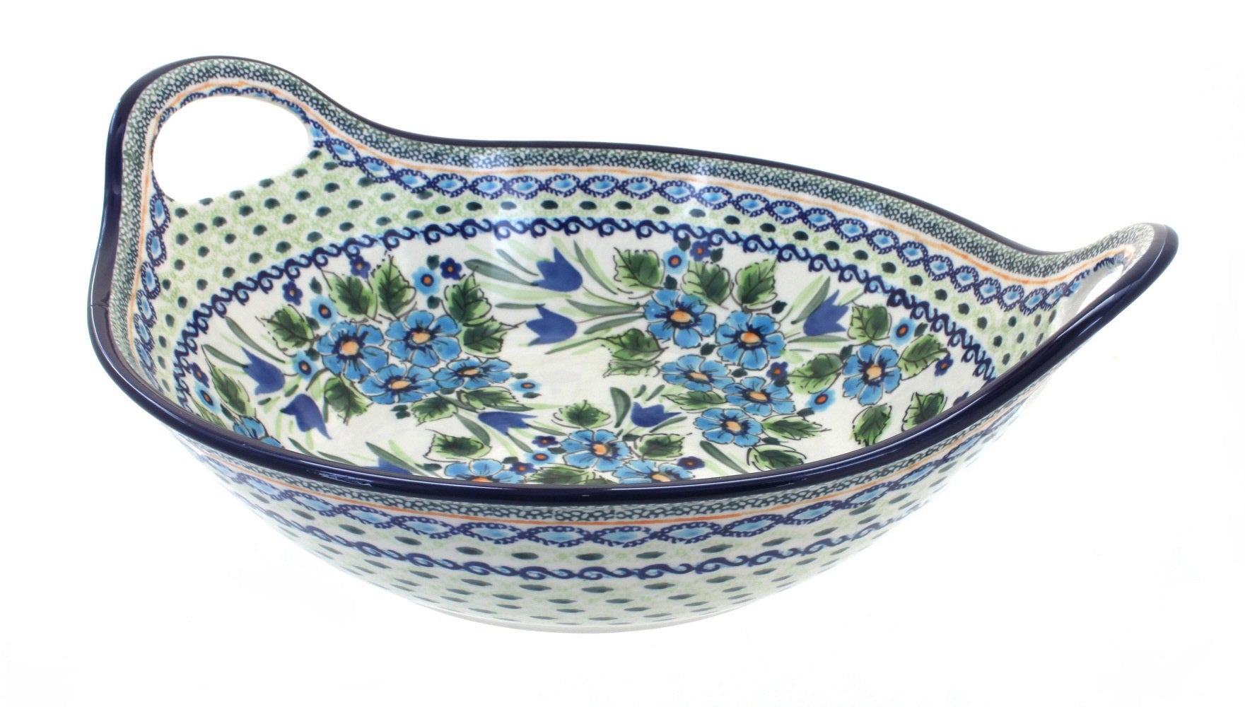Zaklady Ballina Large Serving Piece — Polish Pottery