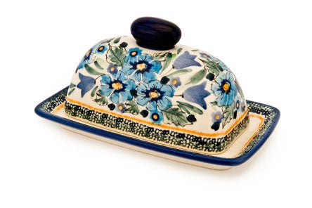 Detail image of Zaklady Ballina Butter Dish — Polish Pottery