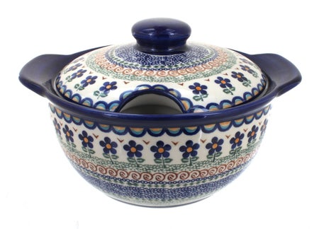 Vena Aztec Flower Dining Accessories — Polish Pottery