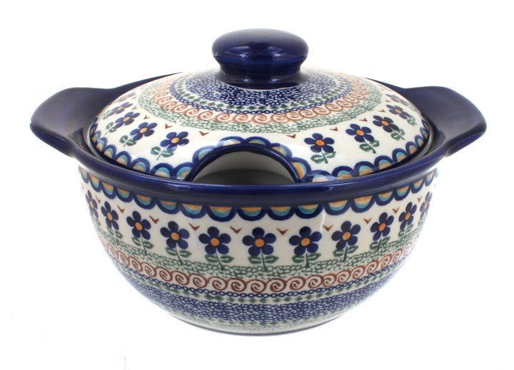 Vena Aztec Flower Dining Accessories — Polish Pottery
