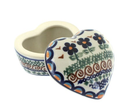 Vena Aztec Flower Décor — Polish Pottery