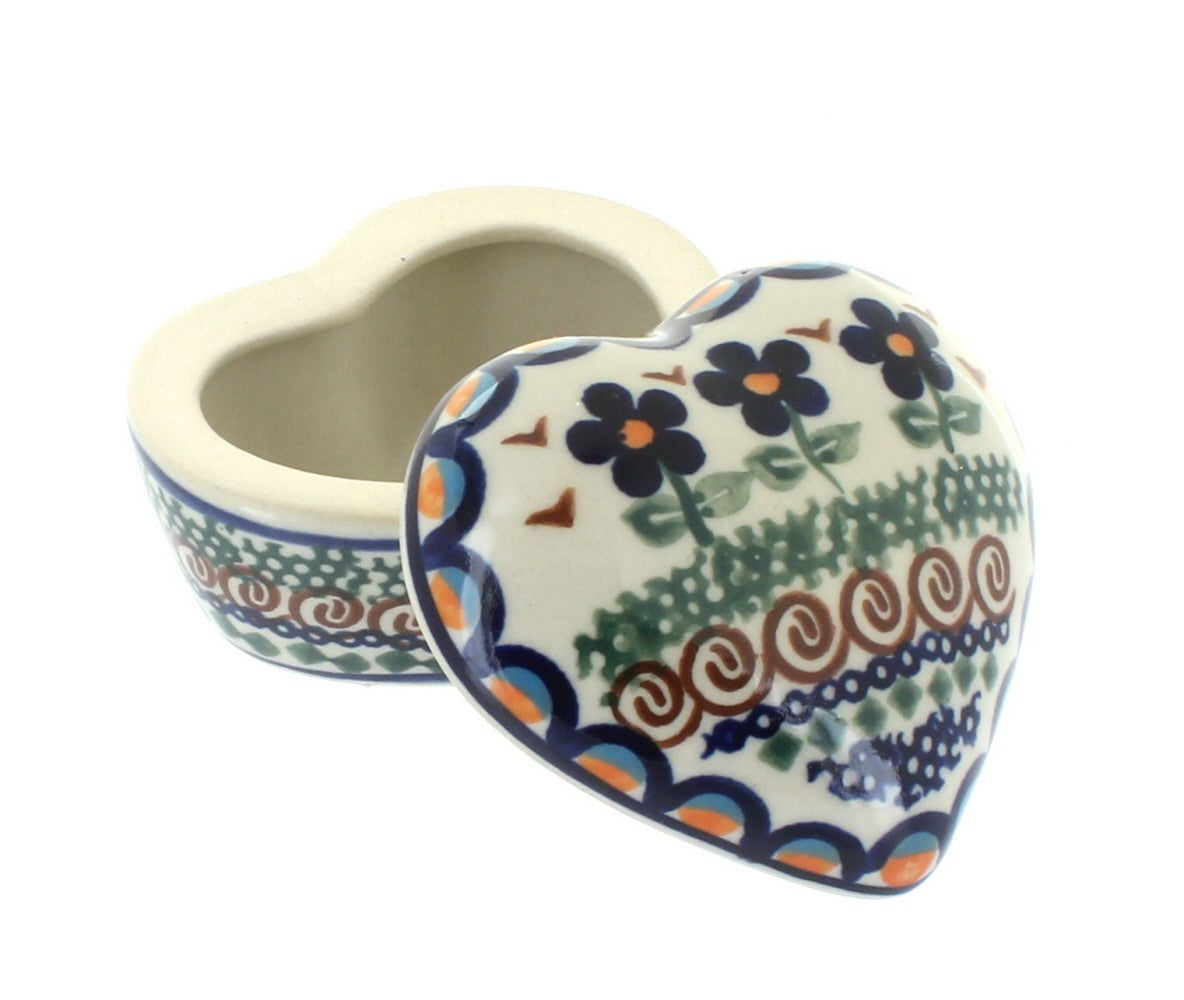 Vena Aztec Flower Décor — Polish Pottery
