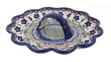 Vena Aztec Flower Dining Accessories — Polish Pottery