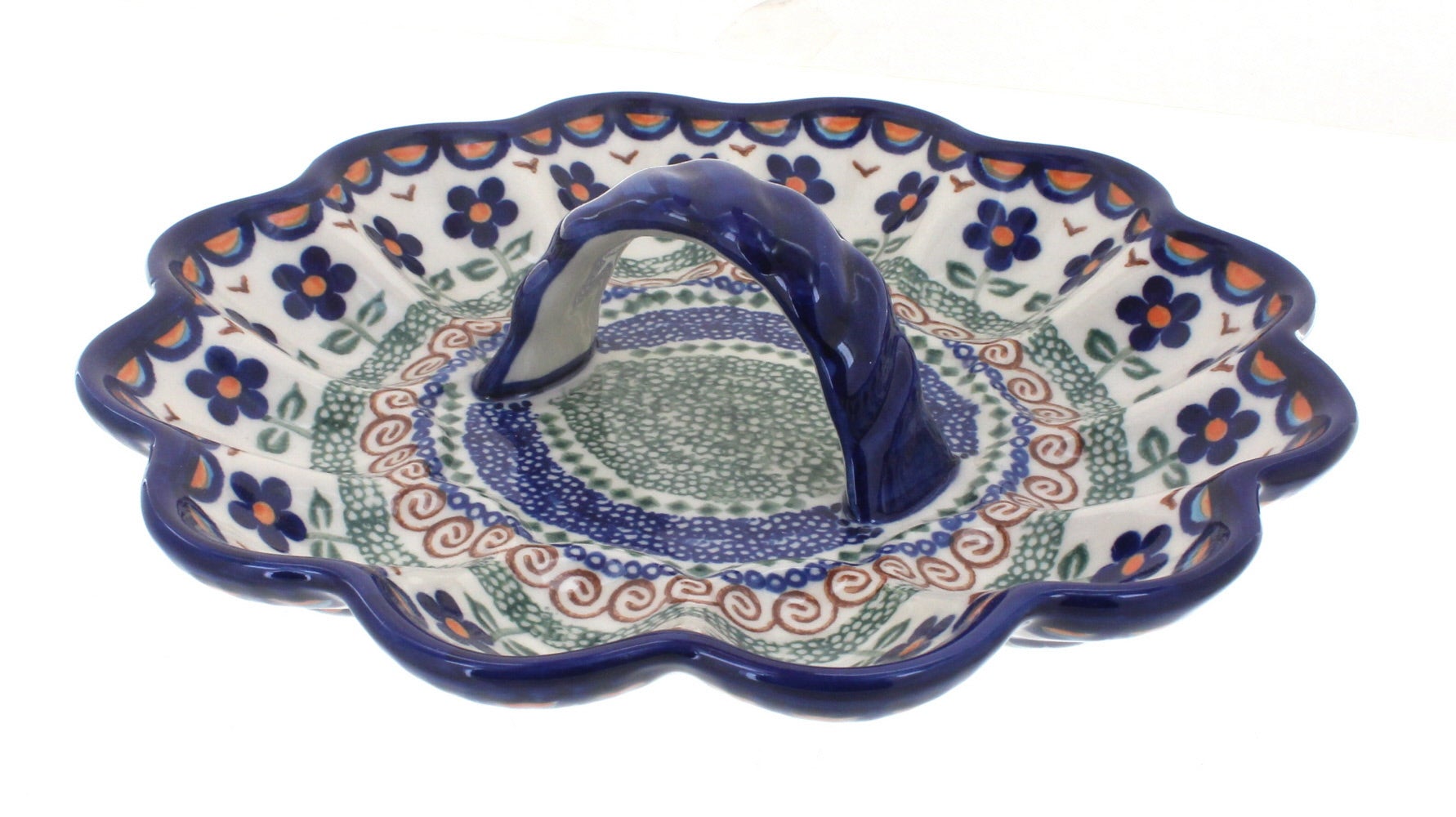 Vena Aztec Flower Dining Accessories — Polish Pottery
