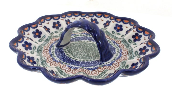 Vena Aztec Flower Dining Accessories — Polish Pottery