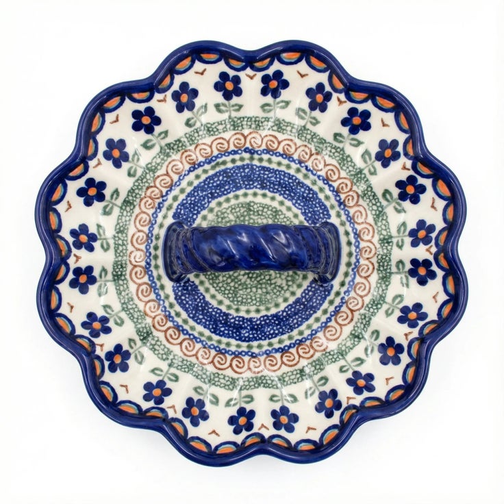 Detail image of Vena Aztec Flower Dining Accessories — Polish Pottery
