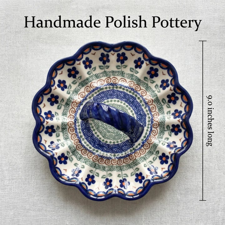 Vena Aztec Flower Dining Accessories — Polish Pottery