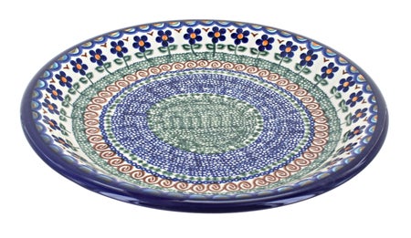 Vena Aztec Flower Dining Plates & Bowls — Polish Pottery