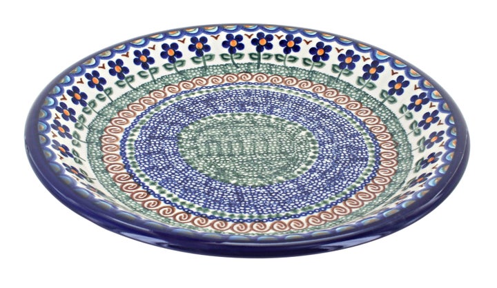 Vena Aztec Flower Dining Plates & Bowls — Polish Pottery