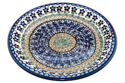 Vena Aztec Flower Dining Plates & Bowls — Polish Pottery