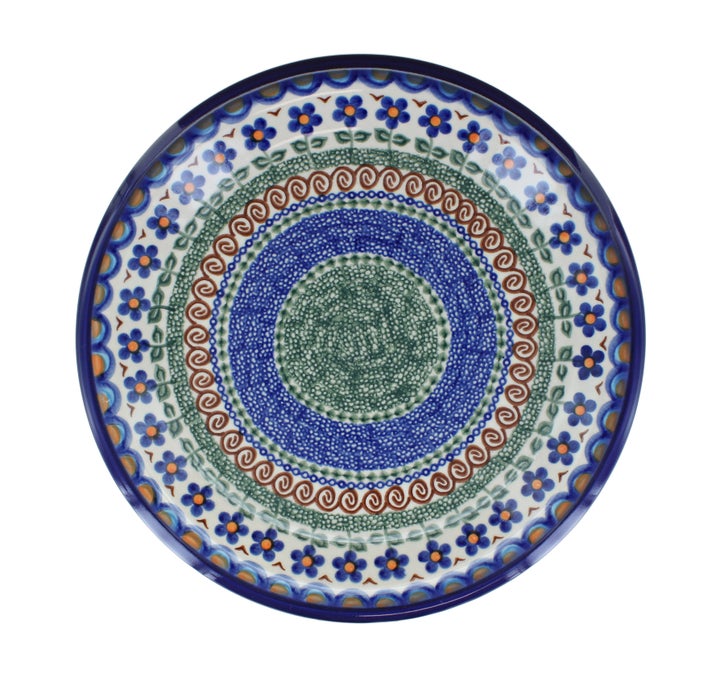 Vena Aztec Flower Dining Plates & Bowls — Polish Pottery