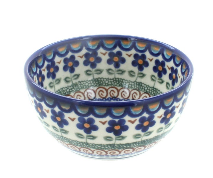 Vena Aztec Flower Dining Plates & Bowls — Polish Pottery