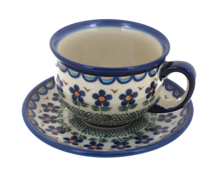 Vena Aztec Flower Coffee & Tea Accessories — Polish Pottery