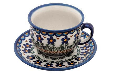 Vena Aztec Flower Coffee & Tea Accessories — Polish Pottery