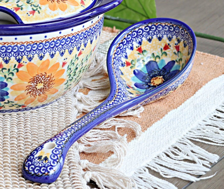 Vena Autumn Burst Dining Accessories — Polish Pottery
