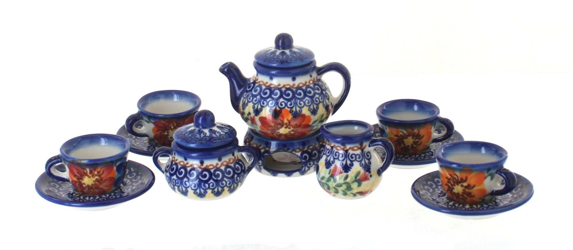 Vena Autumn Burst Décor — Polish Pottery